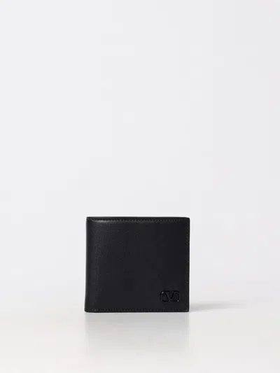 Valentino Garavani Wallet  Men Color Black In 黑色