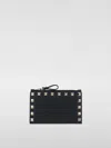 Valentino Rockstud Wallet In Black