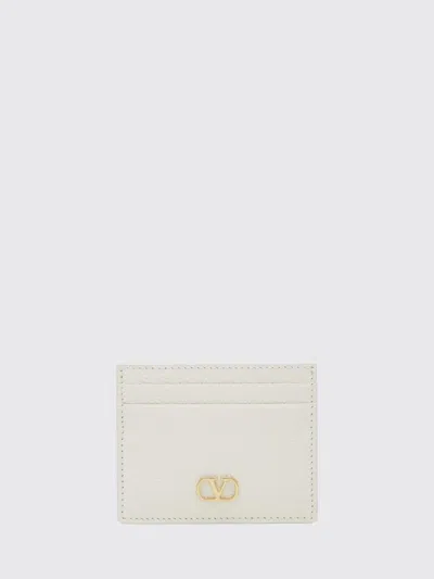 Valentino Garavani Wallet  Woman Color Ivory In White
