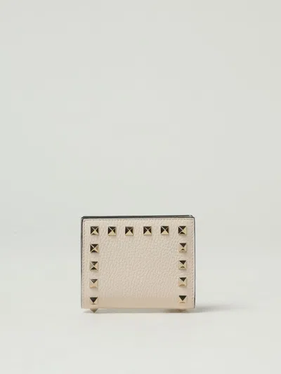 Valentino Garavani Wallet  Woman Color Yellow Cream In Gray