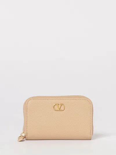 Valentino Garavani Wallet  Woman Color Pink In Neutral
