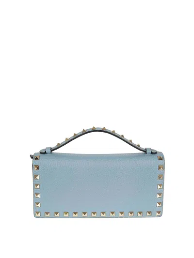 Valentino Garavani Wallet W/strap In Gray