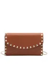 Valentino `rockstud` Wallet With Strap