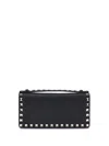 Valentino Wallet W/strap Rockstud Vitello Stam