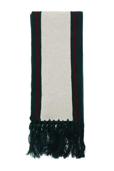 Valentino Warm Up Your Winter Look With This Men's College Scarf In Multicolor