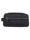 Valentino Iconographe Textured Fabric Tote Bag In Black