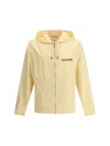 Valentino Cream Nylon Jacket In Beige
