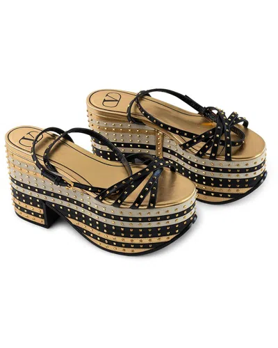 Valentino Garavani Valentino Wedge Sandal In Multi