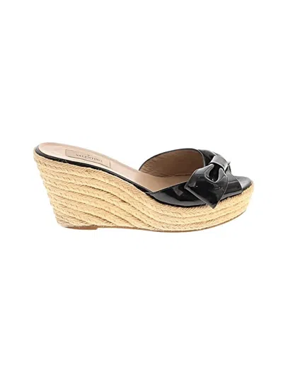 Pre-owned Valentino Garavani Wedges In Black