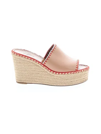 Pre-owned Valentino Garavani Wedges In Tan