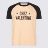 Valentino Sleeve Contrast Graphic Print Crew Neck