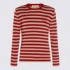 Valentino Sweaters Butter-red In Red