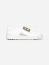 Valentino Open Sneakers With Laminated Band