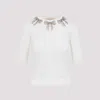 Valentino White Cotton Pullover In White