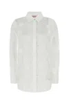 Valentino White Cotton Shirt In White