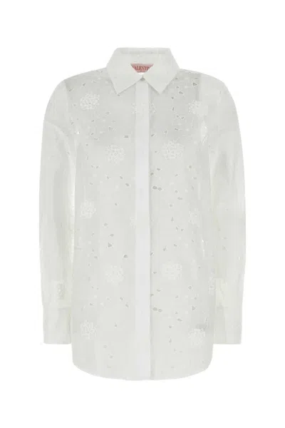 VALENTINO WHITE COTTON SHIRT