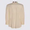 Valentino White Cotton Shirt In White