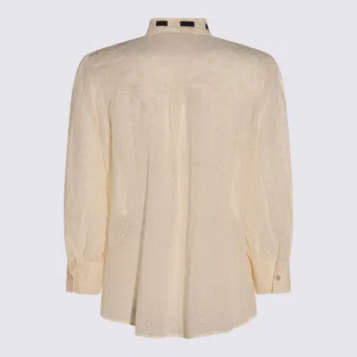 Valentino White Cotton Shirt