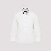 Valentino White Cotton Shirt In White