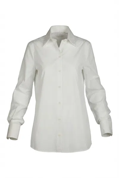 Valentino White Cotton Shirt