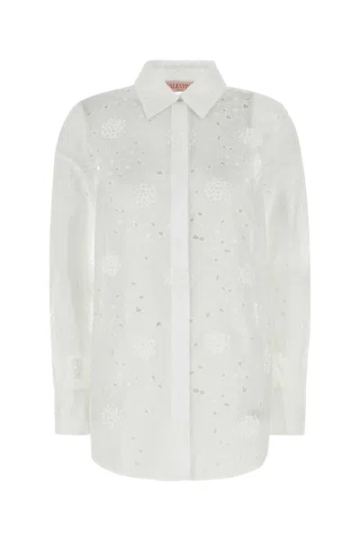 VALENTINO WHITE COTTON SHIRT