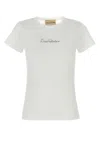 Valentino Cotton Crew Neck T-shirt With Short Sleeves In White