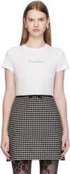 Valentino White Cotton T-shirt In White