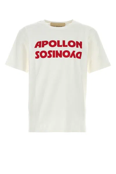 VALENTINO WHITE COTTON T-SHIRT