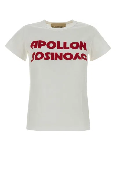 Valentino White Cotton T-shirt