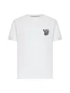 Valentino Cotton T-shirt With Vg Patch In White