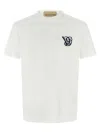 Valentino Cotton T-shirt With Vg Patch In White