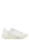 Valentino White Fabric And Mesh True Act Sneakers