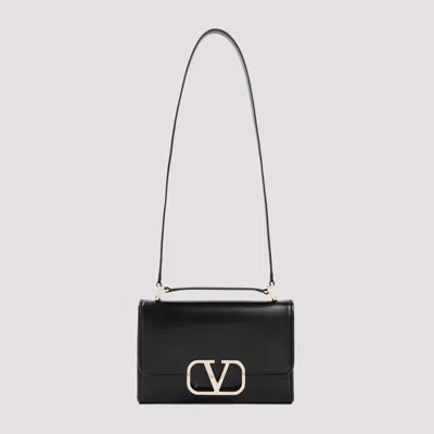 Valentino Garavani White Ivory Leather Shoulder Bag