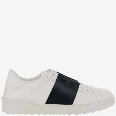 VALENTINO GARAVANI WHITE LACE UP SNEAKERS