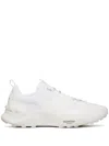 VALENTINO GARAVANI WHITE LEATHER MEN'S SNEAKERS WITH MESH PANELS AND SIGNATURE DETAILING