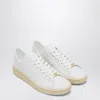 Valentino Royco Low-top Leather Sneakers With Italian Sizing
