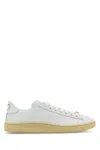 Valentino Royco Leather Sneakers In White