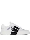 Valentino Vl7n Leather And Fabric Low-top Sneakers