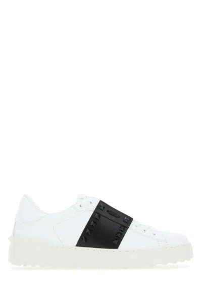 Valentino Garavani White Leather Sneakers