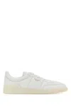 Valentino Upvillage Low Top Nappa Leather Sneaker In White