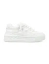 Valentino Leather Sneakers In White