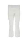 Valentino Women's Meshescape Pant In White