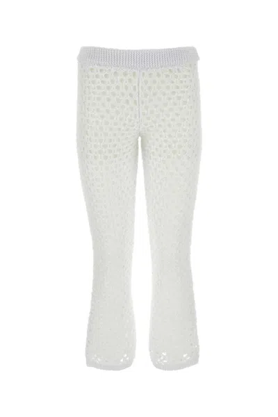 Valentino Women's Meshescape Pant In White