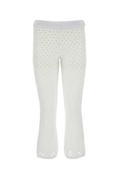 Valentino Women's Meshescape Pant In White