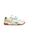 Valentino Garavani Vg Joie De Jouer Sneaker In Nappa Calfskin In White