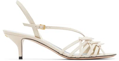 Valentino Garavani White Nodine Heeled Sandals
