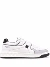 Valentino Garavani Multicolor Nappa Leather One Stud Sneakers In White
