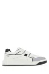Valentino Garavani Multicolor Nappa Leather One Stud Sneakers In White