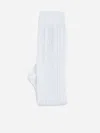Valentino White Pointelle Knit Socks