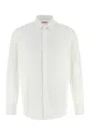 Valentino Tailored Poplin Shirt With Button Accents